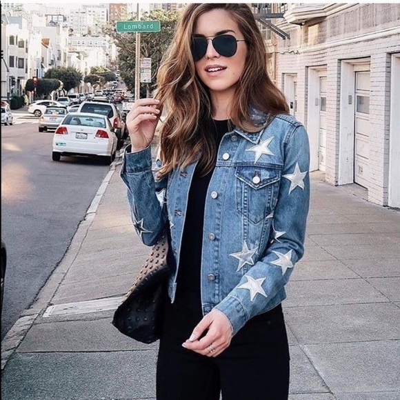 🎉Sale🎊 New Bagatelle Star Denim Jacket - Picture 5 of 16
